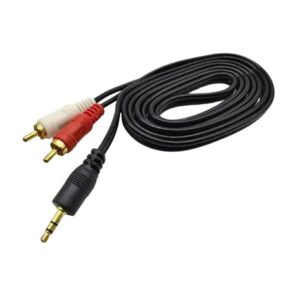 CABLE RCA 2X1 DE 7.5M de alta calidad