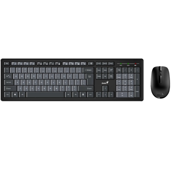 Combo Genius KM‑8200 Inalámbrico Smart 3‑Dispositivos