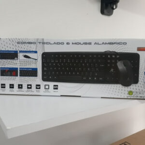 Combo Teclado Mouse USB Star Tec Negro