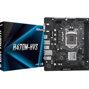 ASRock H470M-HVS DDR4 2933MHz Procesadores Intel Core de 10ª gen