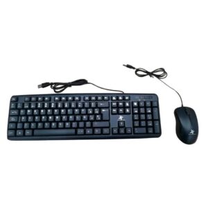 COMBO TECLADO MOUSE USB ALAMBRICO STAR TEC ST-CB-81 NEGRO