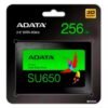 Disco SSD ADATA SU650 256GB - Velocidad y Rendimiento