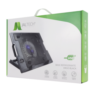 Base Jaltech N18 1 Ventilador Reclinable para Portátil
