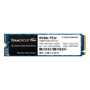 Disco M.2 SSD TeamGroup MP34 NVMe PCIe 4TB – Rendimiento extremo 3400 MB/s