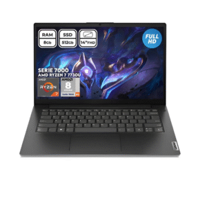 Portátil Lenovo V14 G4 ABP – Ryzen 7, 8GB RAM, SSD 512GB Full HD 14"