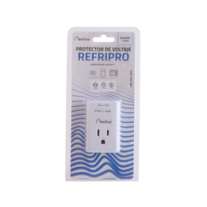 PROTECTOR DE VOLTAJE NEWLINE MINI REFRIPRO V199-120V-3MIN 15AMP 1 TOMA