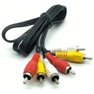 CABLE RCA 3X3 1.8M de alta calidad