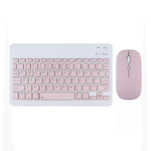 COMBO TECLADO MOUSE BLUETOOTH RECARGABLE JALTECH ROSADO REF JALFV30R