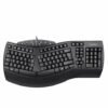 Teclado USB Ergonómico con Reposamuñecas Ajustable