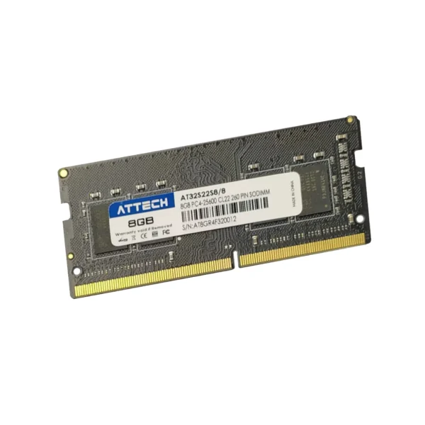 Memoria DDR4 8GB 3200MHz para Portátil ATTECH SODIMM