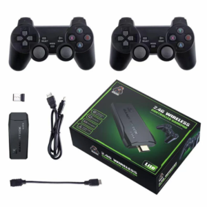 Consola Game Stick 2.4G con 10,000 Juegos Retro y Controles