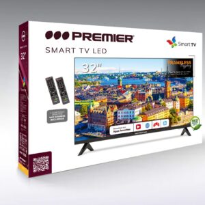 TELEVISOR PREMIUN LED DE 32" SMART TV