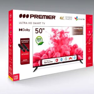 TELEVISOR PREMIUN LED DE 50" SMART TV