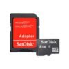 Memoria Micro SD SanDisk 8GB Clase 10 UHS-I + Adaptador SD