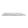COMBO TECLADO MOUSE USB JANUS SENCILLO KY-K841 + KY-M582B BLANCO