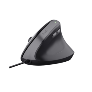 Mouse Ergonómico con Cable Trust Bayo II - Diseño Vertical para Mayor Comodidad
