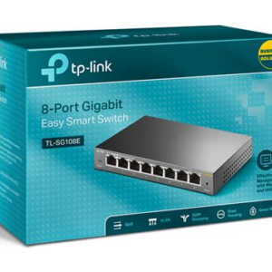 Switch TP-Link TL-SG108E 8 Puertos Gigabit Easy Smart