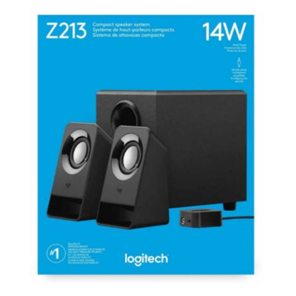 Parlante Logitech Z213 para PC con Subwoofer Compacto