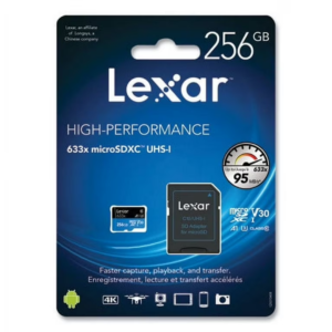 Memoria Micro SD Lexar 633x 256GB Clase 10 UHS-I