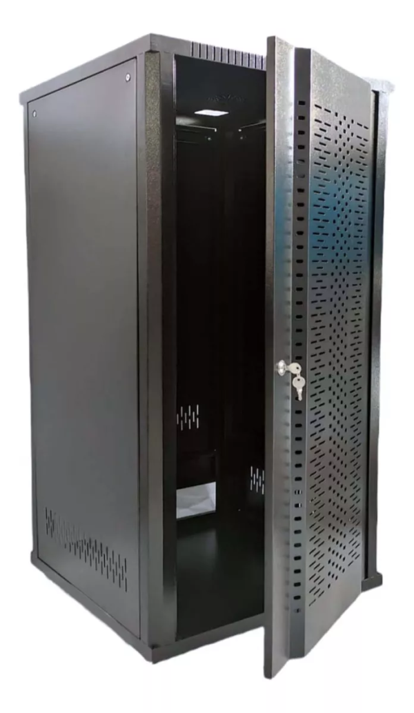 Gabinete Rack120 de 25U (58x58x120 cm) – Gestión Eficiente