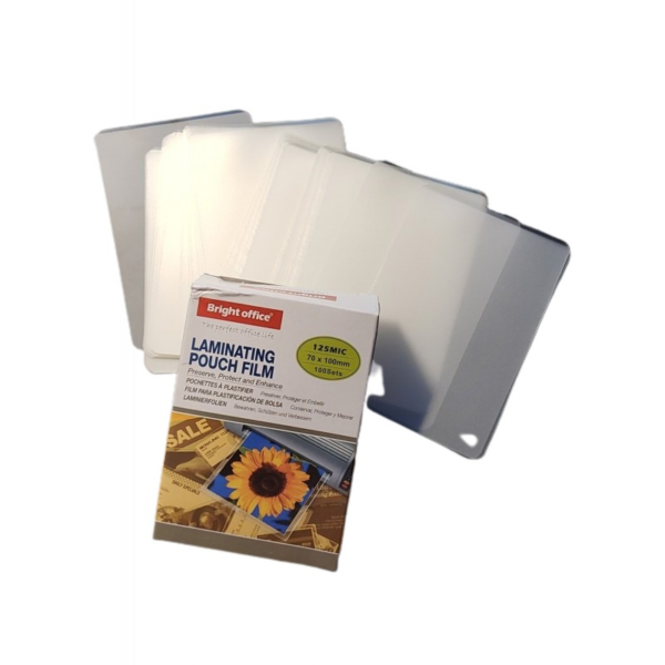 Bolsillo Laminación Carnet x100 und 225mm x 288mm