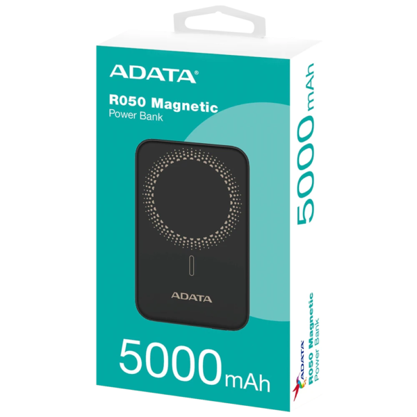 Power Bank ADATA R050 5000mAh Carga Inalámbrica USB-C