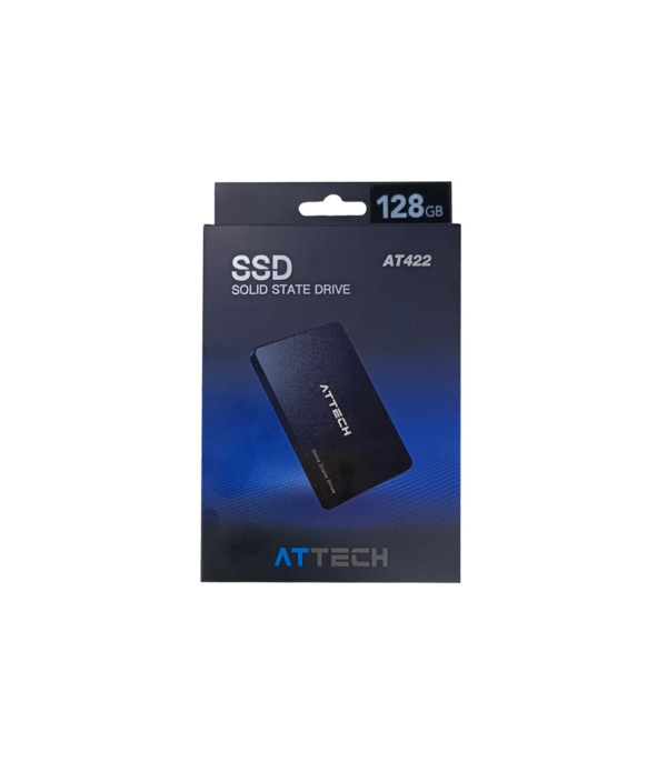 Disco SSD ATTECH AT422 128GB 2.5" SATA3 Alta Velocidad