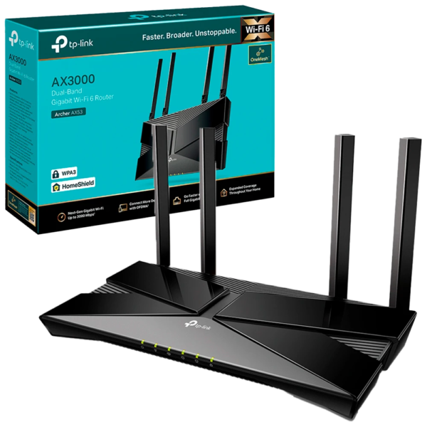 Router TP-Link Archer AX53 | WiFi 6 AX3000 Mbps, Gigabit