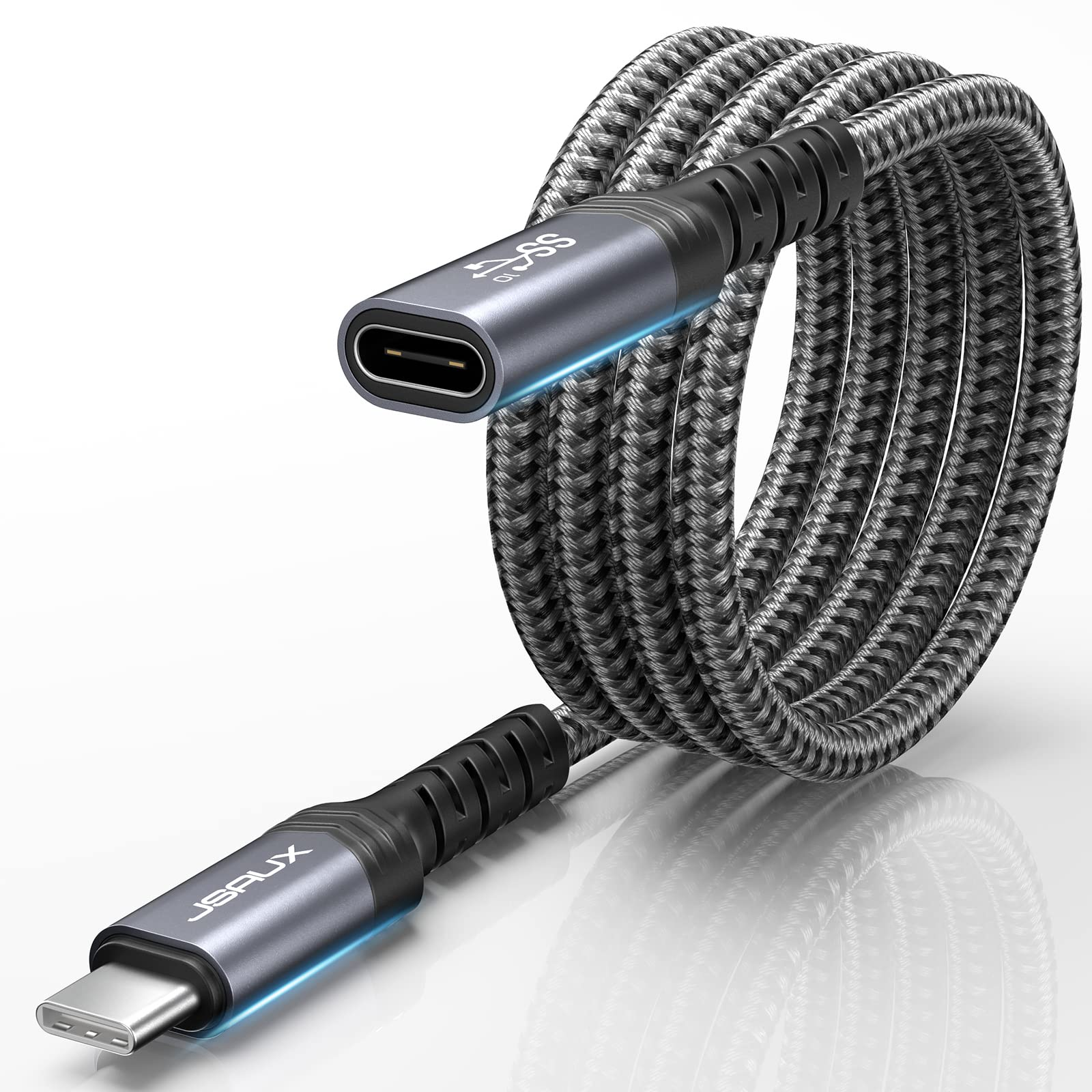 Cable Extensión USB Tipo C 1.5M - Alta Velocidad y Resistencia