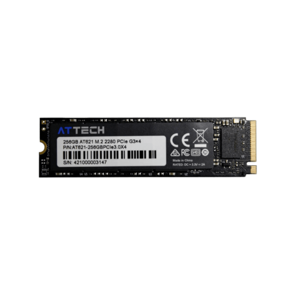 Disco SSD Attech AT622 NVMe M.2 1TB PCIe 3500MB/s Alto Rendimiento