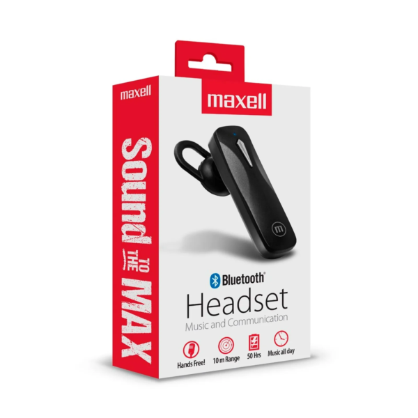 Audífono Maxell Bluetooth BT-MXH-HS03