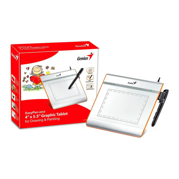 Tabla Digitalizadora Genius EasyPen I405X – Precisión y Sensibilidad