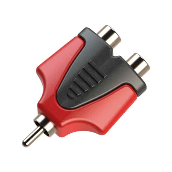 Conector Plug 6.3mm a RCA Hembra RPAN335 | Alta Calidad