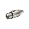 CONECTOR JACK RCA HEMBRA A JACK CANON HEMBRA RA2XFPF