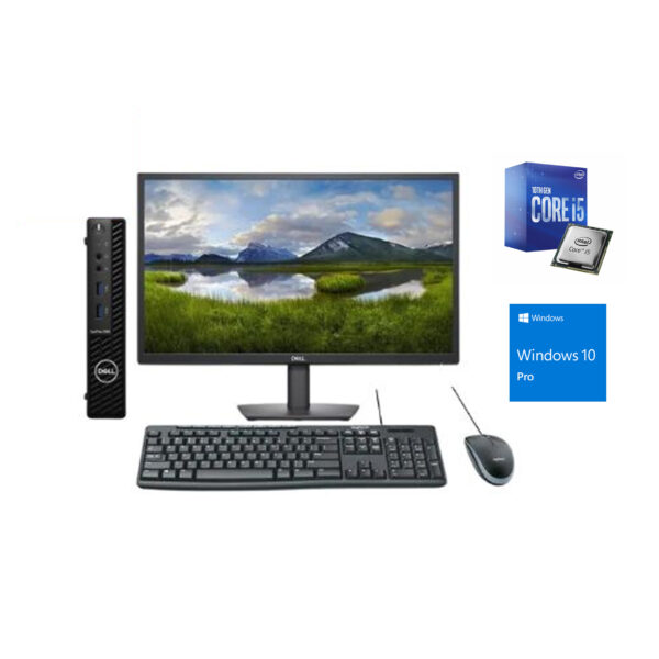 Computador Dell OptiPlex 5080 Core i5 10ª Gen 8GB 256GB SSD Win10 pro