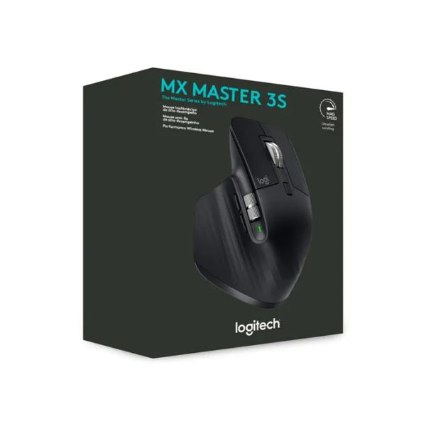 Mouse Logitech MX Master 3S Bluetooth Ergonómico 8000DPI