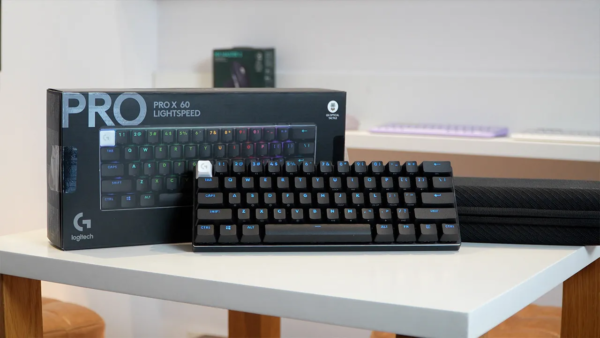 Teclado Gamer Inalámbrico Logitech PRO X 60% LIGHTSPEED RGB​