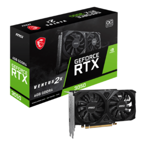 Tarjeta Gráfica GIGABYTE RTX 3050 6GB WINDFORCE OC V2​