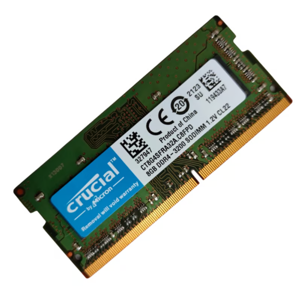 Memoria RAM para Portátil Crucial 8GB DDR4 3200MHz SODIMM