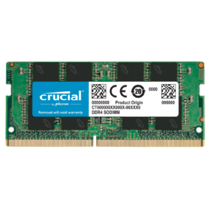 Memoria RAM Crucial 8GB DDR4 3200MHz UDIMM para PC de Alto Rendimiento