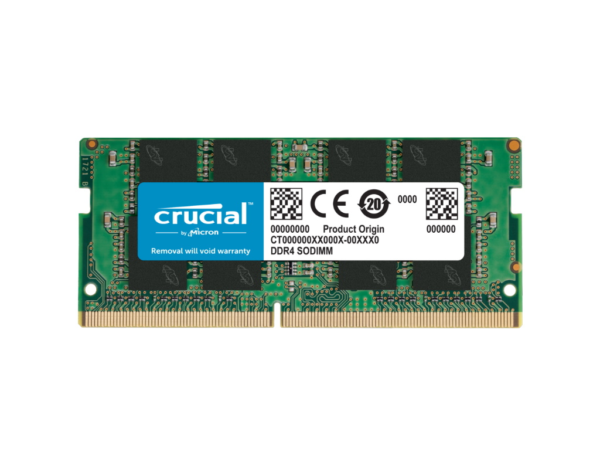 Memoria RAM Crucial 8GB DDR4 3200MHz UDIMM para PC de Alto Rendimiento