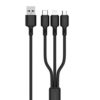 Cable DJI 3 en 1 USB-A a Tipo C, iPhone y MicroUSB - Rápido