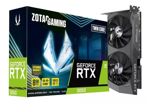 Tarjeta Gráfica ZOTAC GAMING NVIDIA GeForce RTX 3050 8GB DDR6
