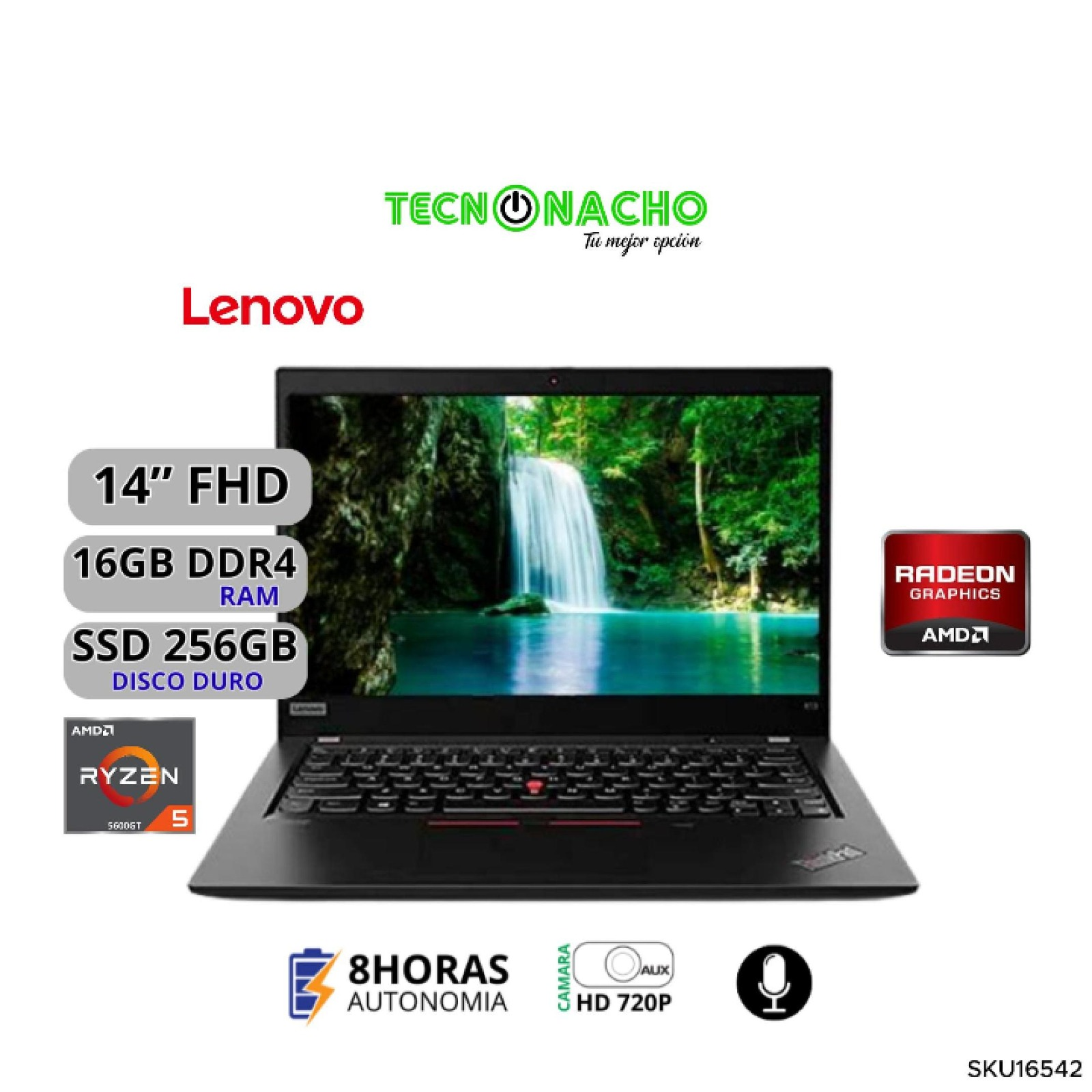 Portátil Lenovo ThinkPad X13 Gen 1 Ryzen 5 Pro 16GB, 256GB SSD W10 PRO – OPEN BOX Portátil Lenovo ThinkPad X13 Gen 1 Ryzen 5 Pro 16GB, 256GB SSD W10 PRO – OPEN BOX