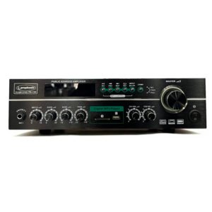 Amplificador ProPhonic PA-120 120W con Mezclador y Entradas Múltiples