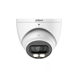 Cámara de Seguridad Dahua 2MP Domo 2.8mm PoE IP67 Smart Dual Light