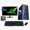 PC Gamer Power Group R87162M76N Ryzen R7 RX 7600 16GB 512GB RGB | Monitor 21.5| Linux | Combo