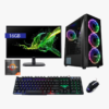 PC Gamer Power Group R46162SG Ryzen R5 4655G 16GB 512GB, RGB + Monitor 21.5| Combo| Linux