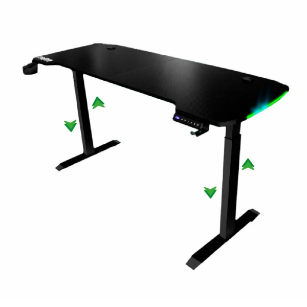 Escritorio Gamer Eléctrico AY-1 RGB Altura Ajustable 105cm