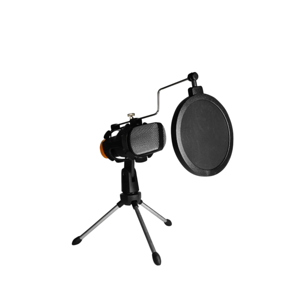 Micrófono VTA-82300 Alámbrico 3.5mm Trípode Filtro